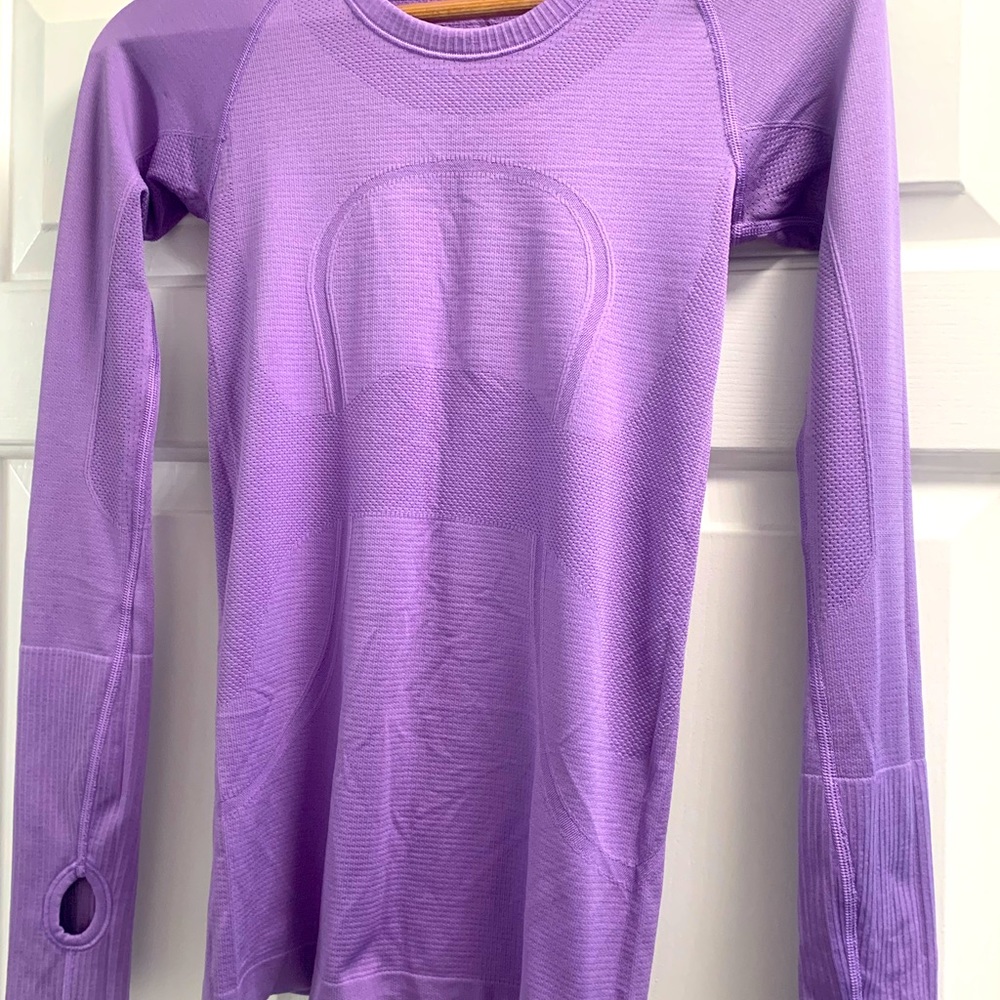 lululemon swiftly tech long sleeve 2.0 size 4